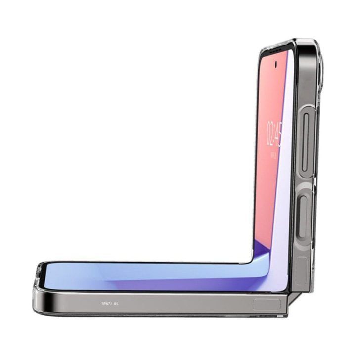Dėklas Spigen Airskin Samsung Galaxy Z Flip 6 / 7 FE, permatomas