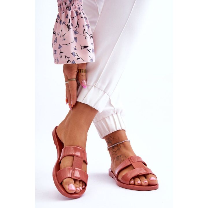 Madingos veganiškos šlepetės ZAXY Dusty Pink