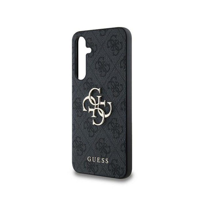 Dėklas Samsung Galaxy A35 5G Guess 4G Big Metal Logo, juodas