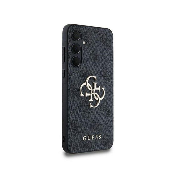 Dėklas Samsung Galaxy A35 5G Guess 4G Big Metal Logo, juodas