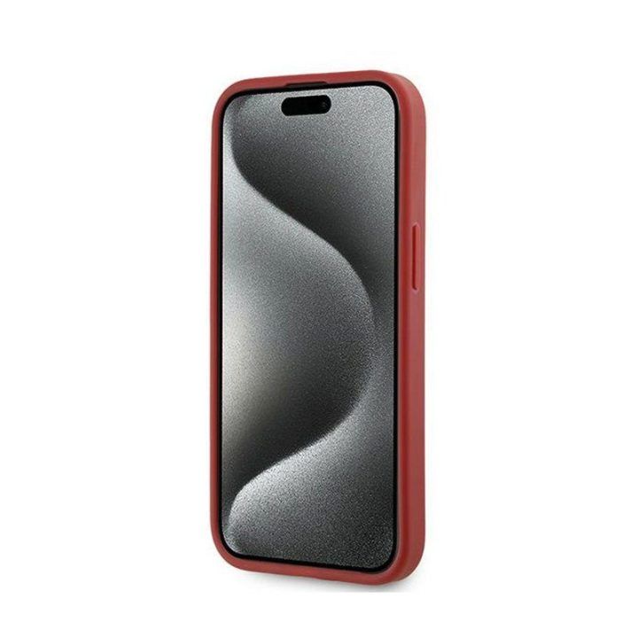 Raudonas dėklas iPhone 15 / 14 / 13 Karl Lagerfeld