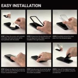 Apsauginis stiklas iPhone 16 Pro Crong 3D Armor
