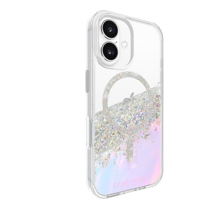 Case-Mate Karat MagSafe dėklas iPhone 16, Holographic Soap Bubble