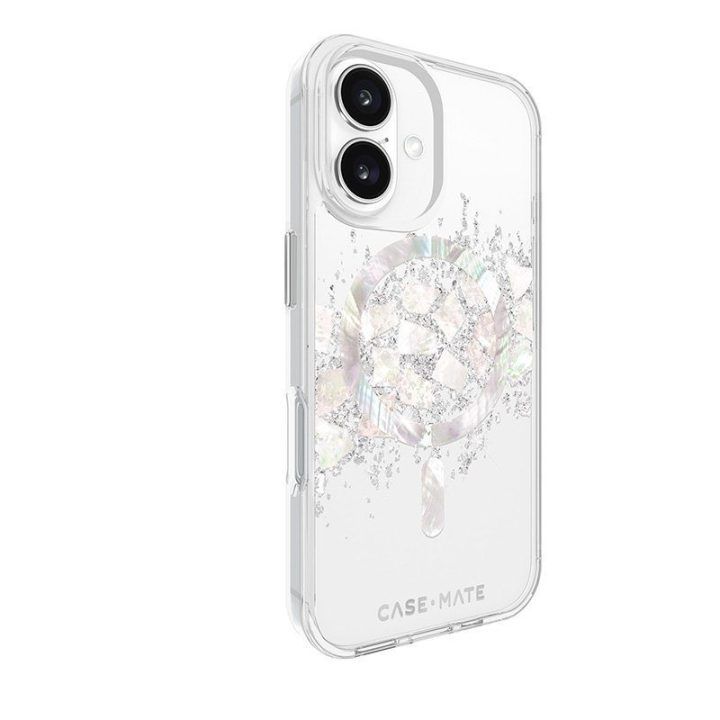 Dėklas iPhone 16 Case-Mate Karat Pearl