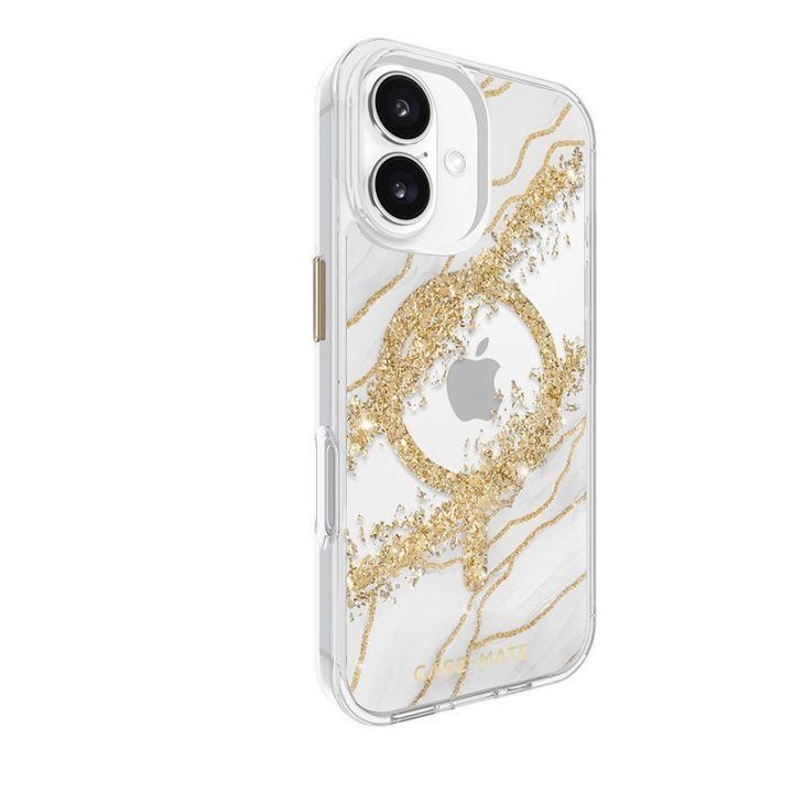 Dėklas iPhone 16, Granite, MagSafe, Case-Mate Karat