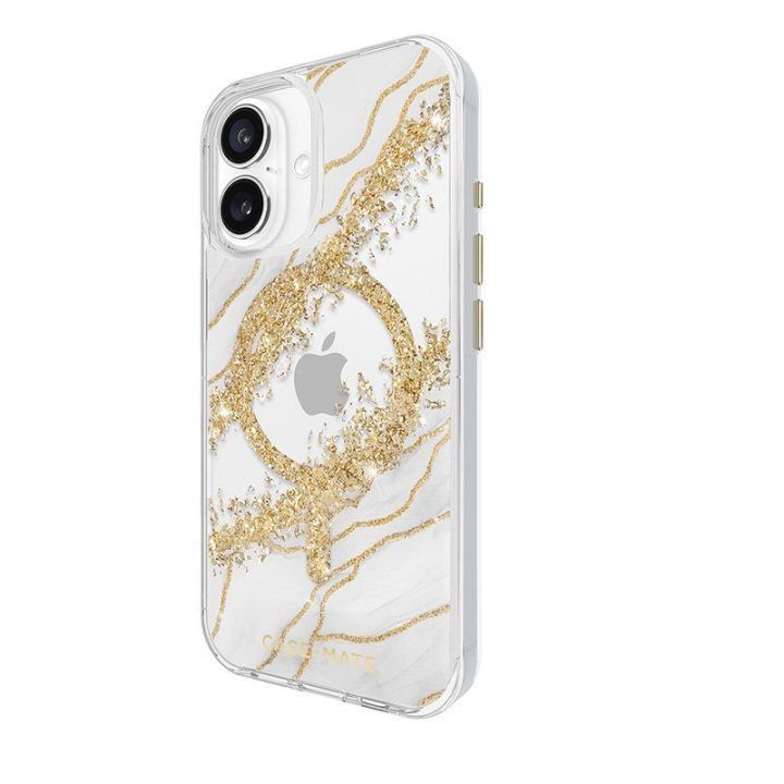 Dėklas iPhone 16, Granite, MagSafe, Case-Mate Karat