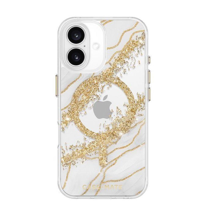 Dėklas iPhone 16, Granite, MagSafe, Case-Mate Karat