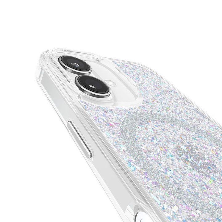 „Case-Mate Twinkle Disco“ dėklas „iPhone 16“ su „MagSafe“
