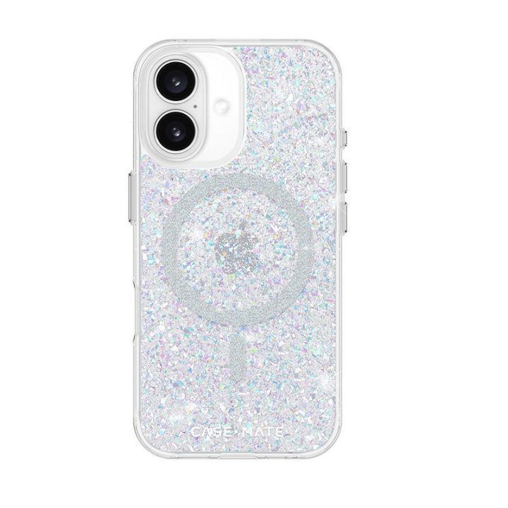 „Case-Mate Twinkle Disco“ dėklas „iPhone 16“ su „MagSafe“