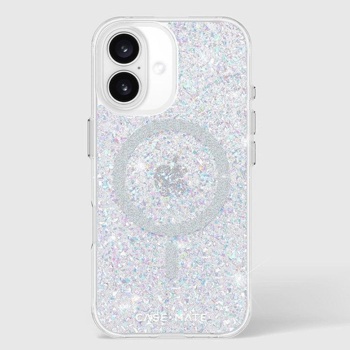 „Case-Mate Twinkle Disco“ dėklas „iPhone 16“ su „MagSafe“