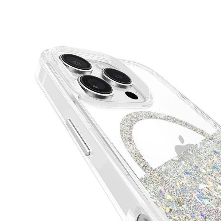 Dėklas iPhone 16 Pro Case-Mate Karat MagSafe, Holographic Soap Bubble