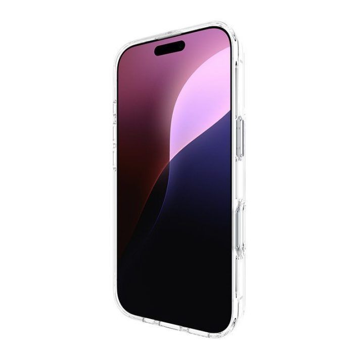 Dėklas iPhone 16 Pro Case-Mate Waterfall MagSafe, sidabro spalvos