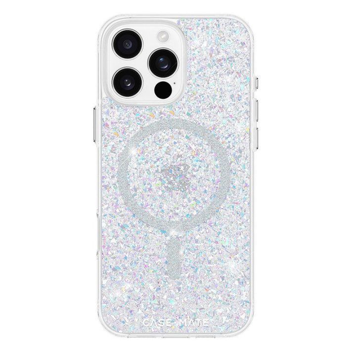Dėklas iPhone 16 Pro Max, Case-Mate Twinkle Disco MagSafe