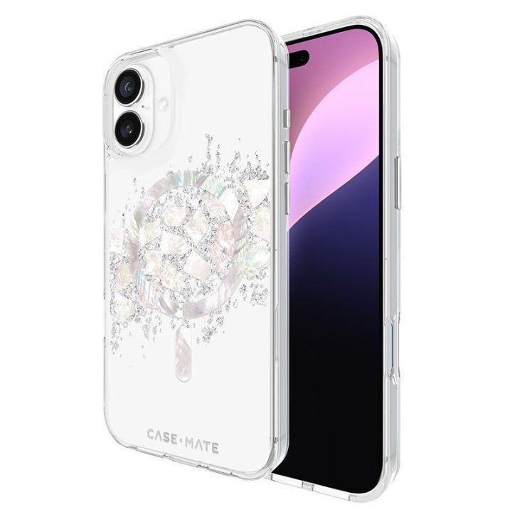 Dėklas iPhone 16 Plus su perlamutru, Case-Mate