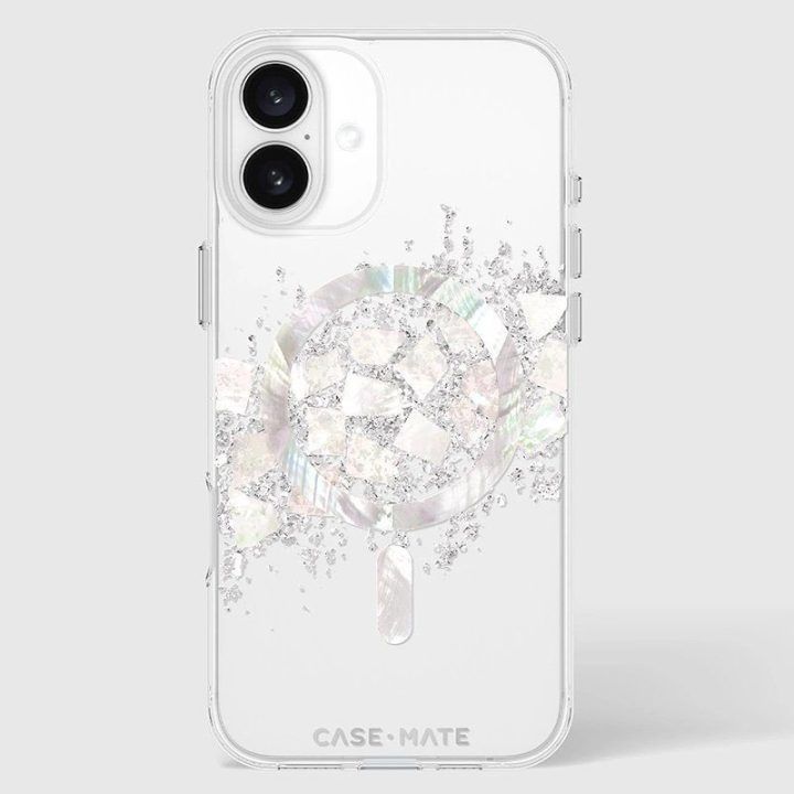 Dėklas iPhone 16 Plus su perlamutru, Case-Mate