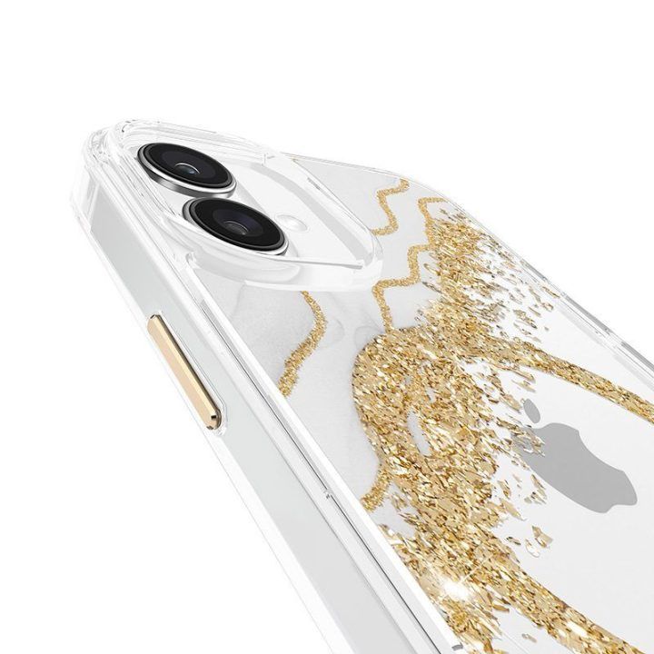 Dėklas iPhone 16 Plus Case-Mate Karat Granite, balta