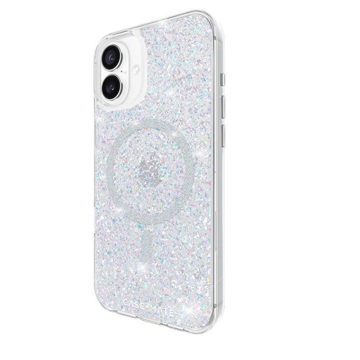 Dėklas iPhone 16 Plus Case-Mate Twinkle MagSafe, disco