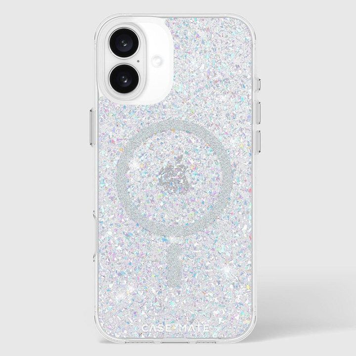 Dėklas iPhone 16 Plus Case-Mate Twinkle MagSafe, disco