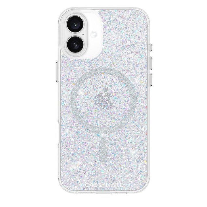 Dėklas iPhone 16 Plus Case-Mate Twinkle MagSafe, disco