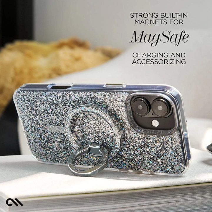 Dėklas iPhone 16 Plus Case-Mate Twinkle MagSafe, disco