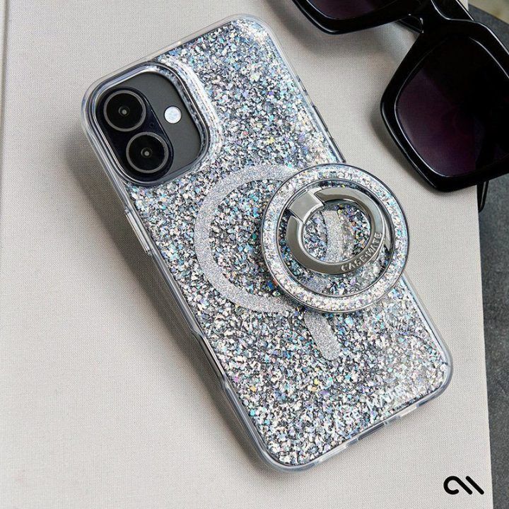 Dėklas iPhone 16 Plus Case-Mate Twinkle MagSafe, disco