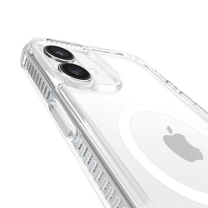 Permatomas dėklas iPhone 16 Plus Case-Mate Tough D3O MagSafe