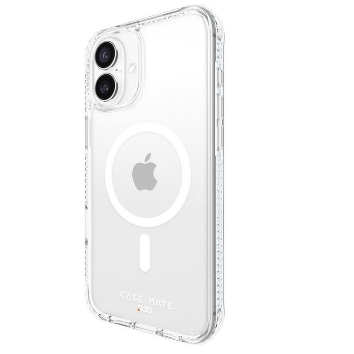 Permatomas dėklas iPhone 16 Plus Case-Mate Tough D3O MagSafe
