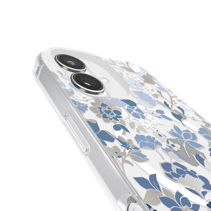 Kate Spade New York dėklas iPhone 16, Flowerbed Blue
