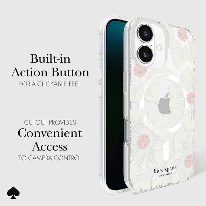 Dėklas iPhone 16 Kate Spade New York su MagSafe