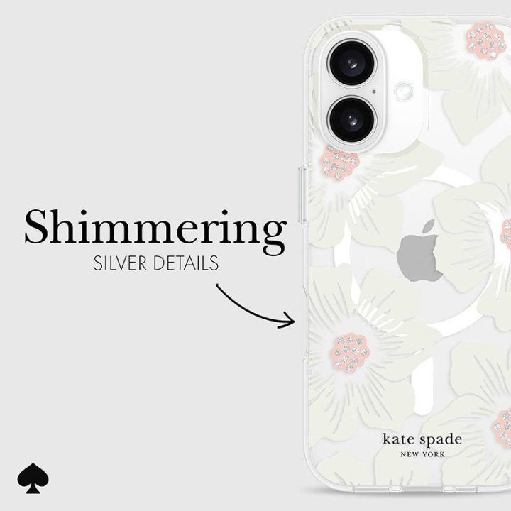 Dėklas iPhone 16 Kate Spade New York su MagSafe