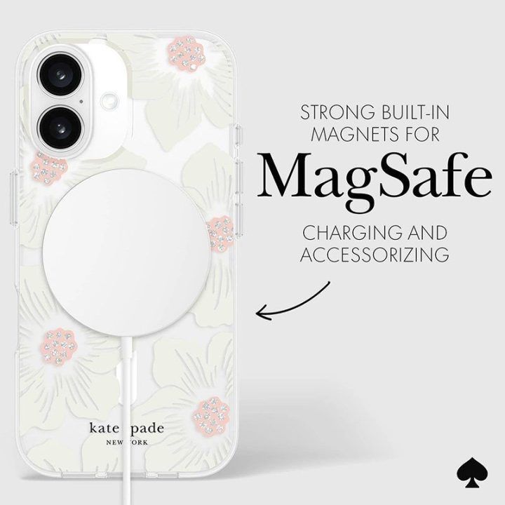 Dėklas iPhone 16 Kate Spade New York su MagSafe
