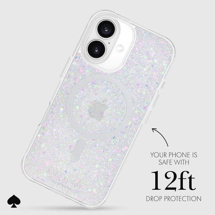 Dėklas iPhone 16 Kate Spade New York su MagSafe, blizgus