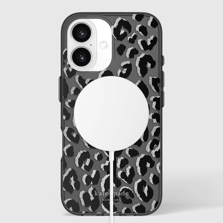 Dėklas iPhone 16 Kate Spade New York City Leopard