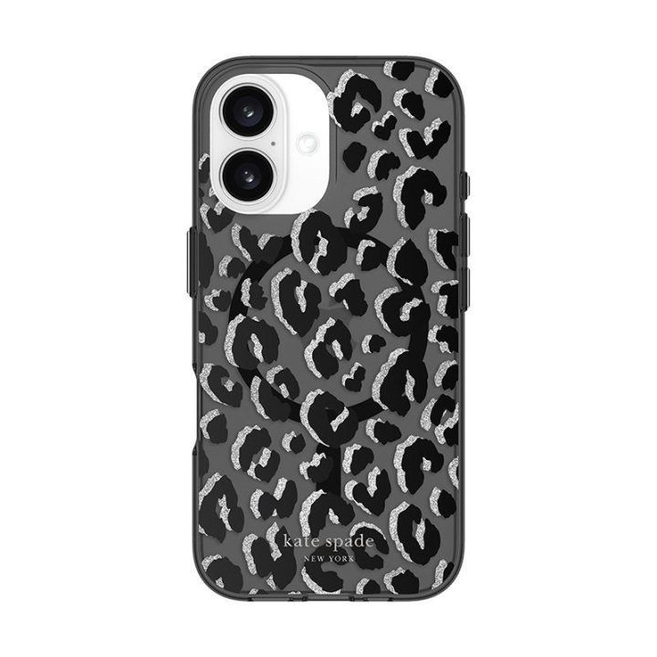 Dėklas iPhone 16 Kate Spade New York City Leopard