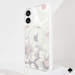 Dėklas iPhone 16 Kate Spade New York Hollyhock Floral
