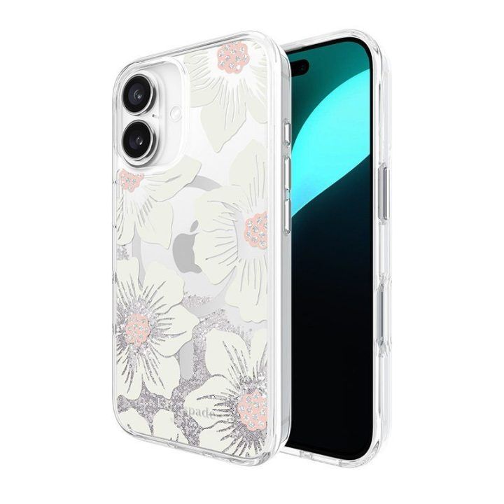 Dėklas iPhone 16 Kate Spade New York Hollyhock Floral