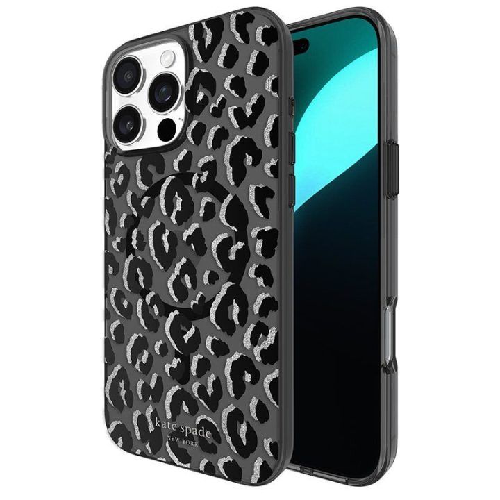 Dėklas iPhone 16 Pro Max City Leopard Kate Spade New York