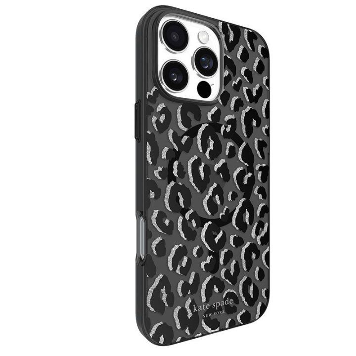 Dėklas iPhone 16 Pro Max City Leopard Kate Spade New York