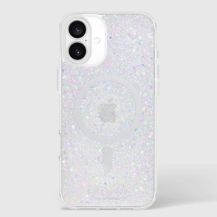 Dėklas iPhone 16 Plus Kate Spade su MagSafe, glitter