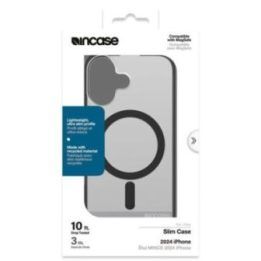 Dėklas iPhone 16 Incase Slim Case MagSafe, juodas