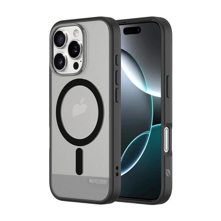 Dėklas iPhone 16 Pro Incase Slim MagSafe, juodas