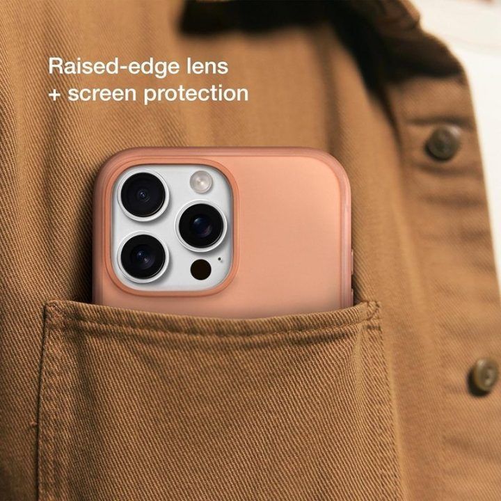 Dėklas iPhone 16 Pro Incase Slim Case MagSafe, rožinis