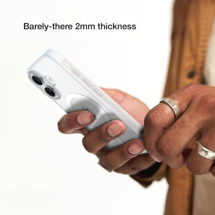 Permatomas dėklas iPhone 16 Plus Incase Slim Case MagSafe