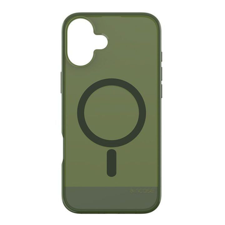 Dėklas iPhone 16 Plus Incase Slim Case MagSafe, žalias