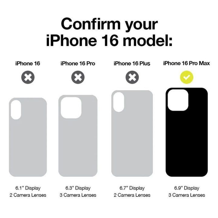 Dėklas Incase Slim Case MagSafe iPhone 16 Pro Max, juodas