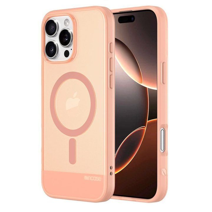 Incase Slim Case MagSafe dėklas iPhone 16 Pro Max, rožinis