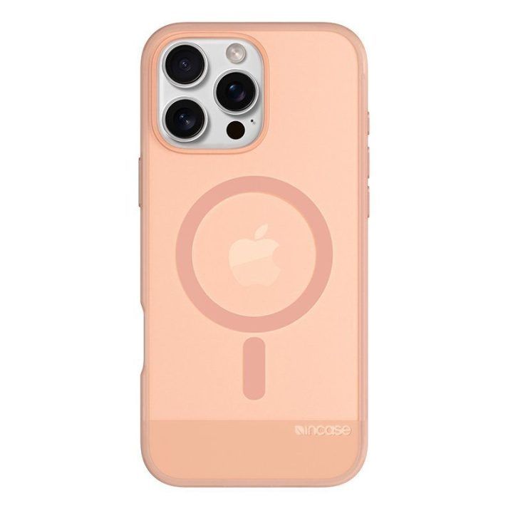Incase Slim Case MagSafe dėklas iPhone 16 Pro Max, rožinis