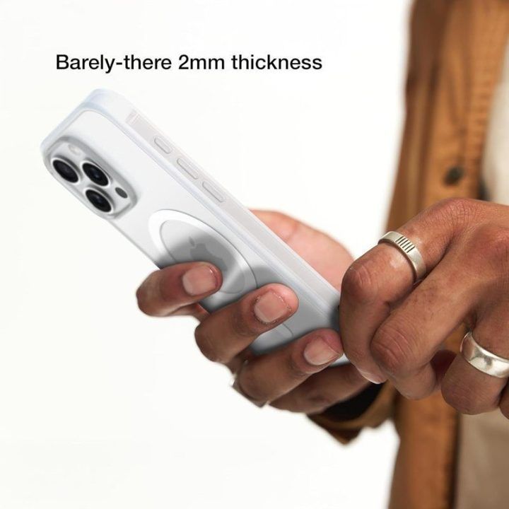Dėklas iPhone 16 Pro Max Incase Slim MagSafe, permatomas