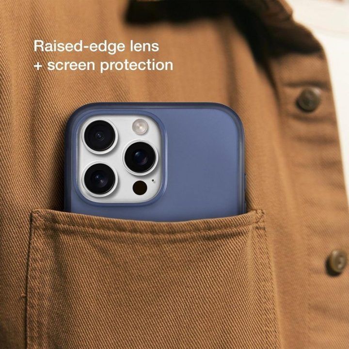 Dėklas Incase Slim Case MagSafe iPhone 16 Pro Max, mėlynas