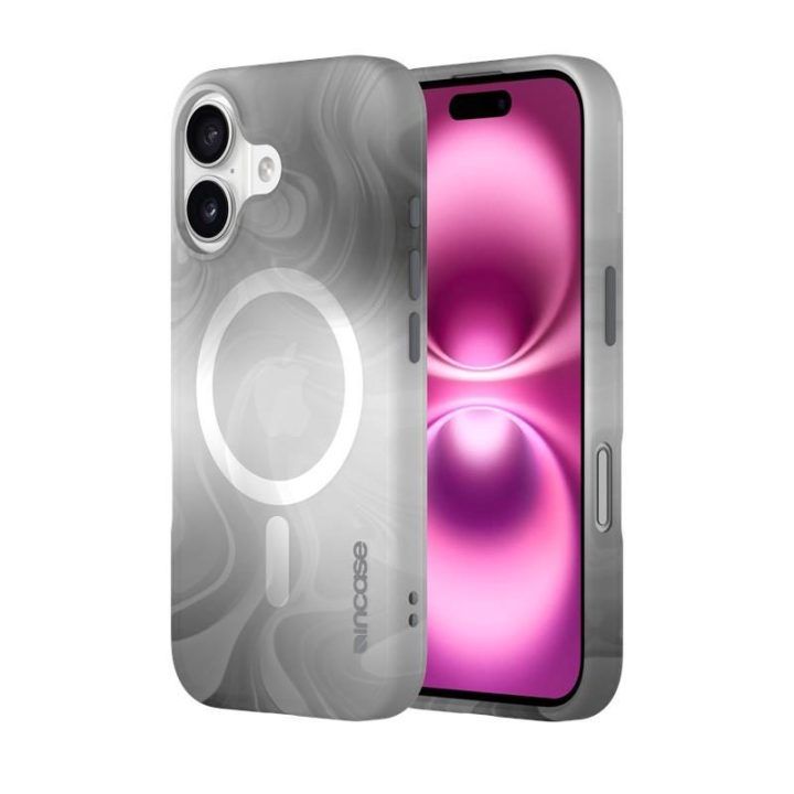 Dėklas iPhone 16 Incase Halo Case, alyvos spalvos dūmų